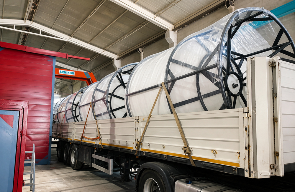 3000 Lt Polietilen Silo Tankı Tanıtım ve Testi